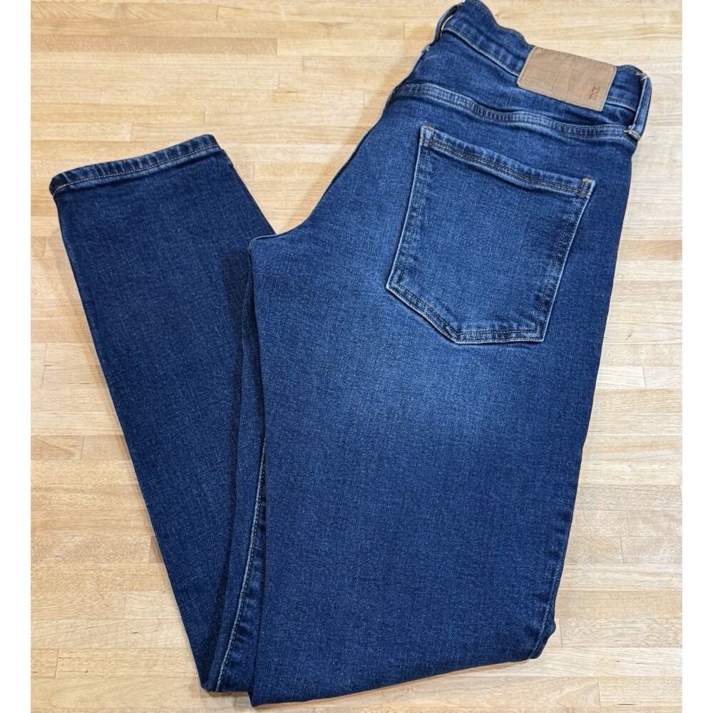 Mutual Weave Women’s Denim Blue Jeans 29x34 Skinny ‘The Slim’ Long Inseam